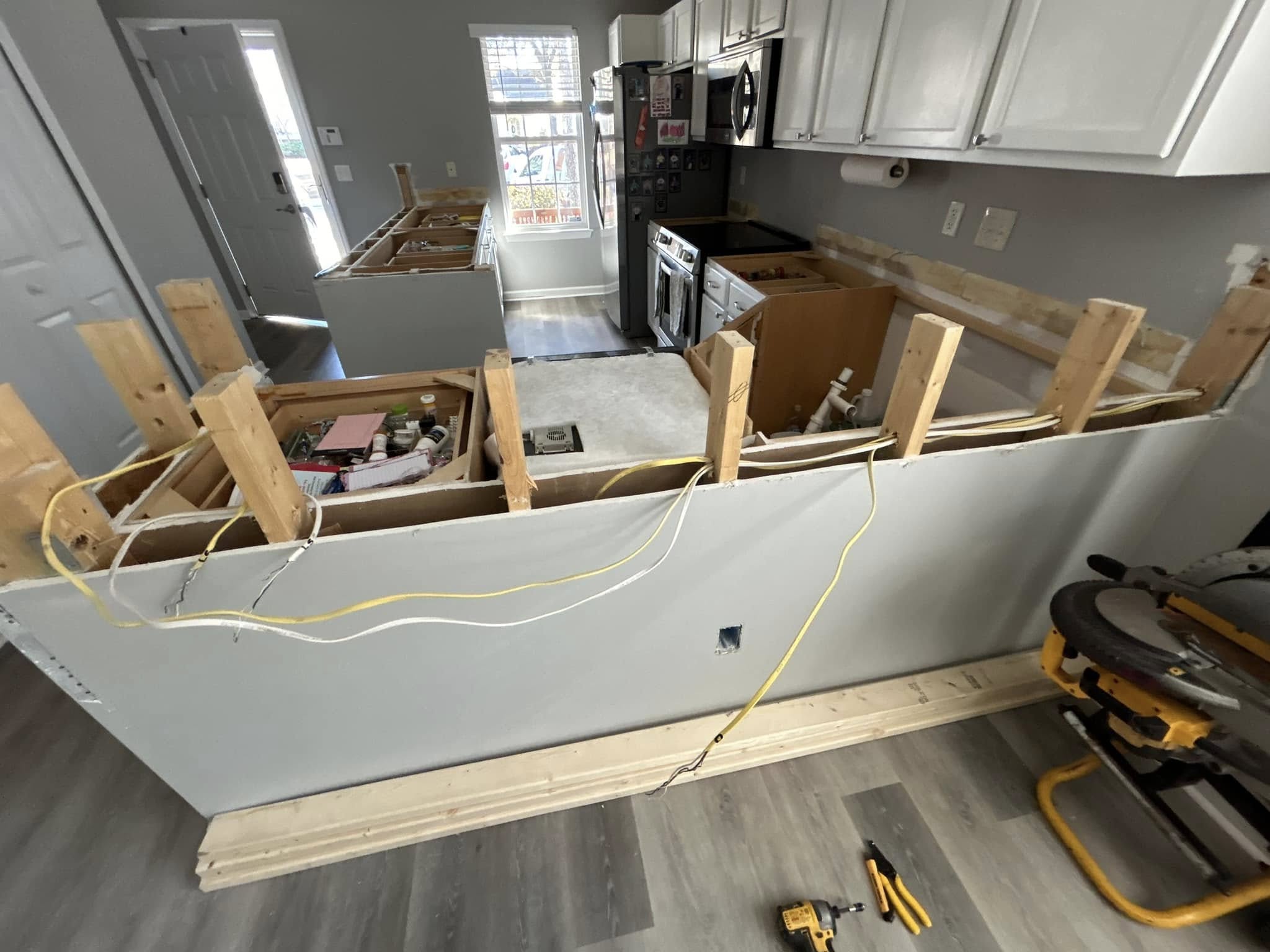 Home counter top remodel